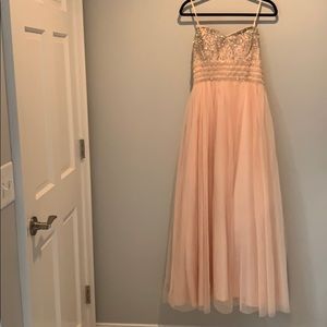 Blush Pink Prom Dress